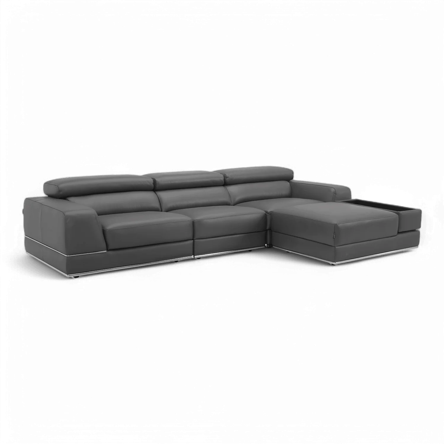 Amadeo Modular Sectional Sofa Elephant Gray - Image 3