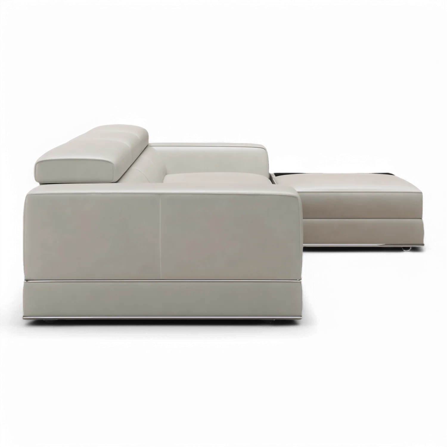 Amadeo Modular Sectional Sofa Light Gray - Image 4