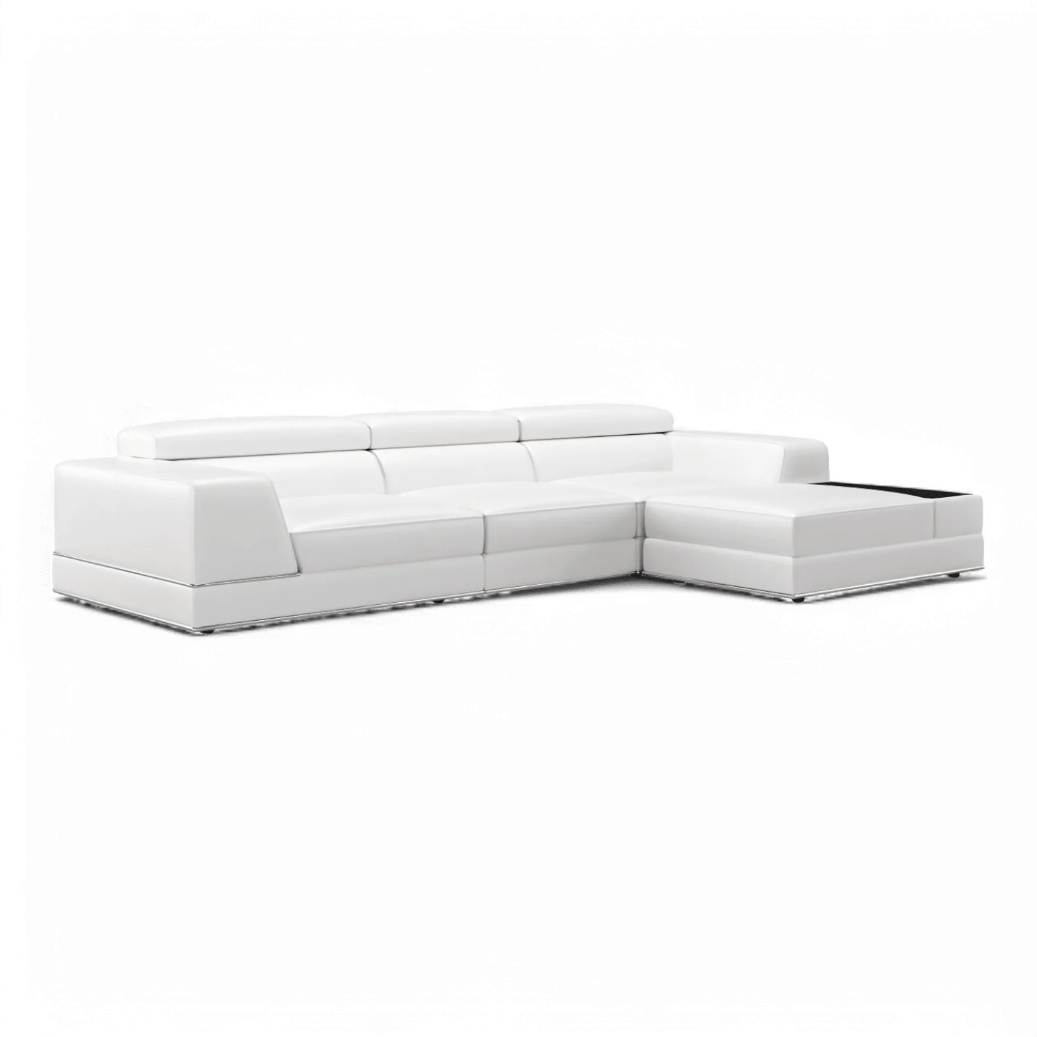Amadeo Modular Sectional Sofa White - Image 3
