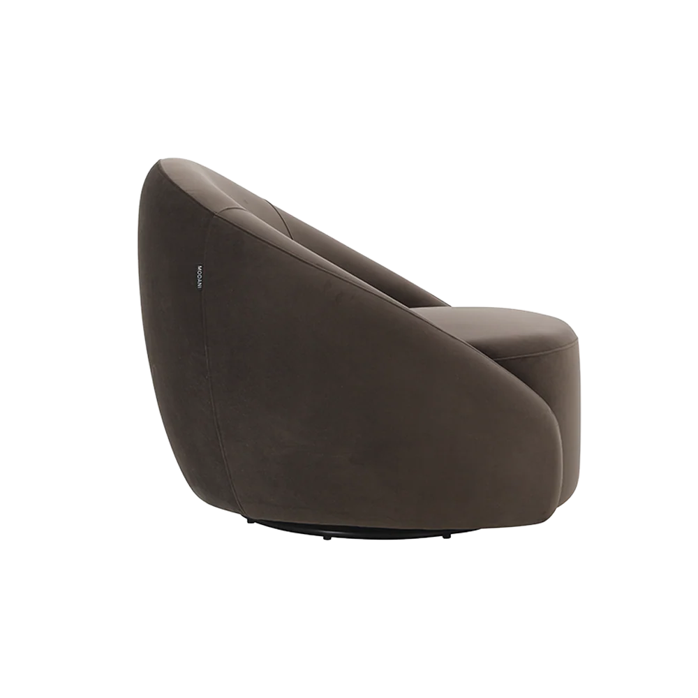 Amarys Lounge Chair Dark Brown - Image 4