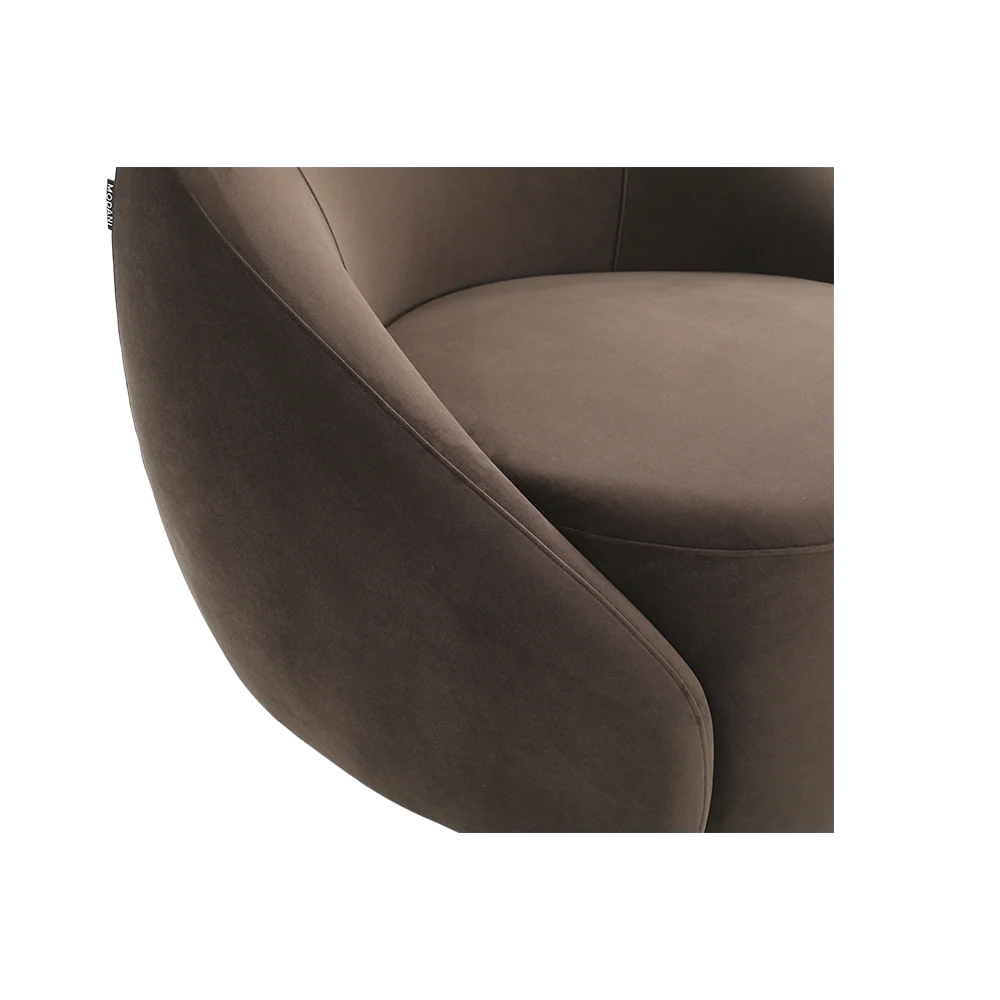 Amarys Lounge Chair Dark Brown - Image 9