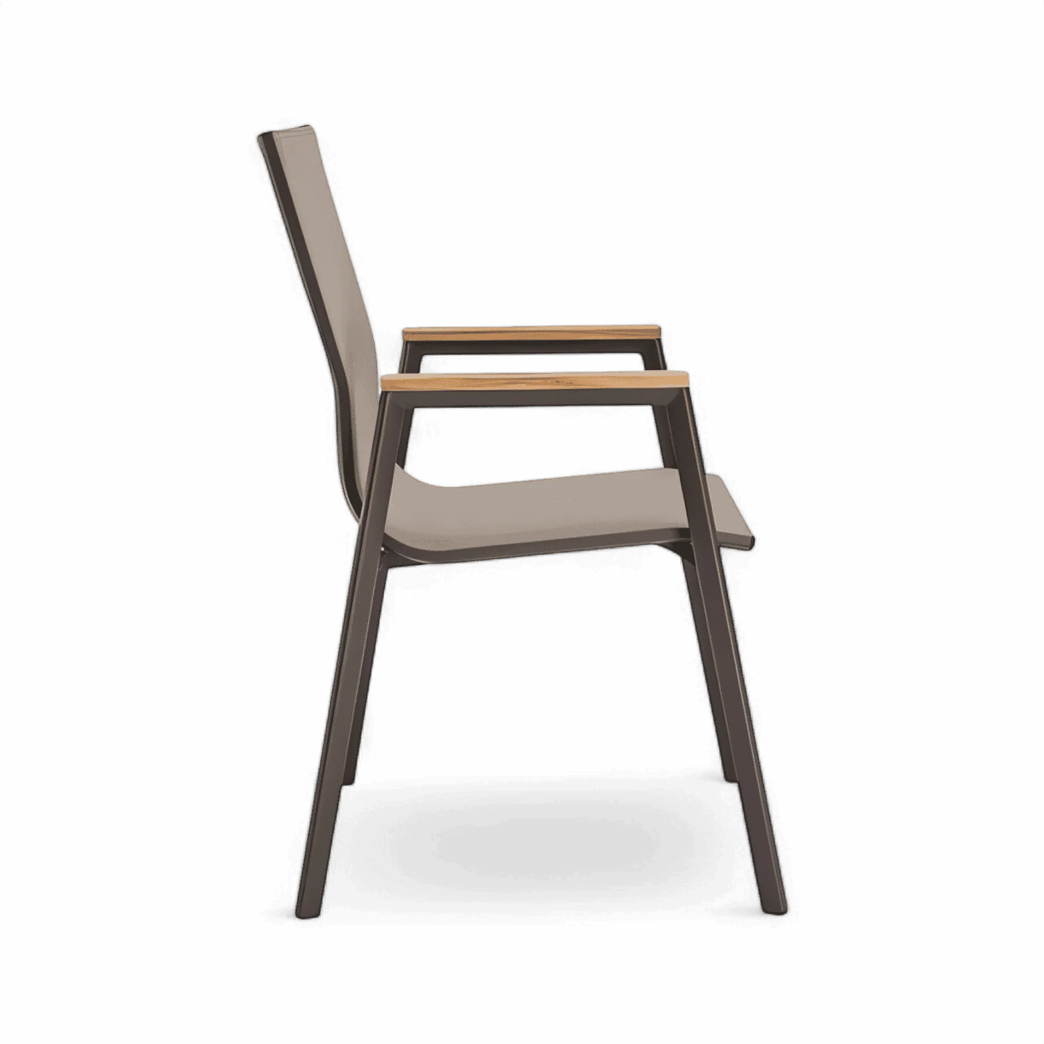 Aviana Outdoor Dining Chair Taupe - Image 3