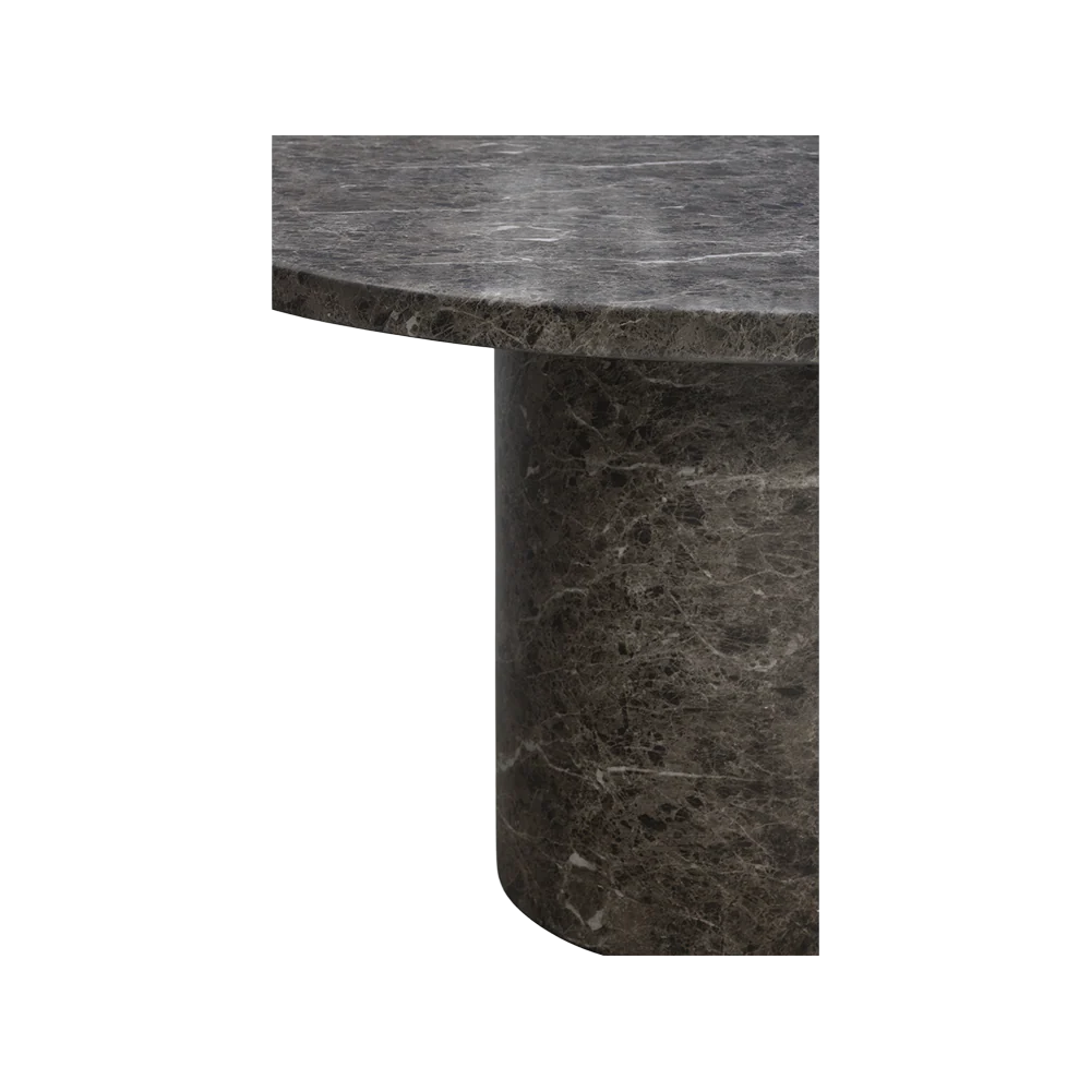 Bloom Round Dining Table Brown Marble - Image 5