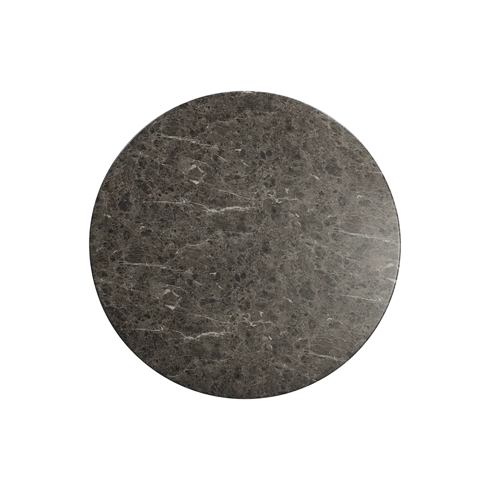 Bloom Round Dining Table Brown Marble - Image 6