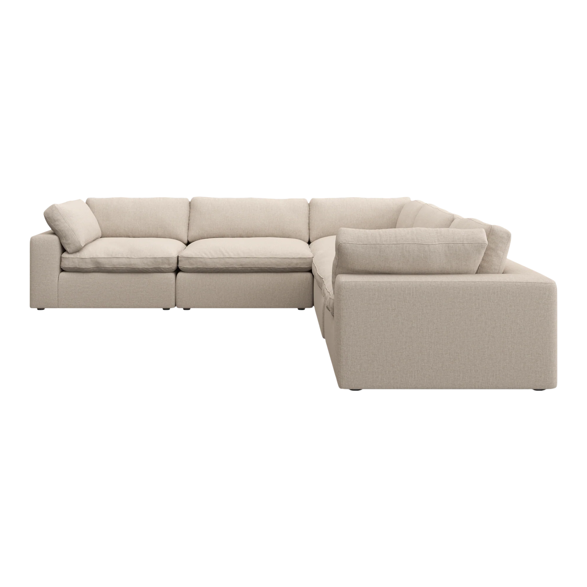 Bloom Sectional Modular Sofa Beige - Image 4