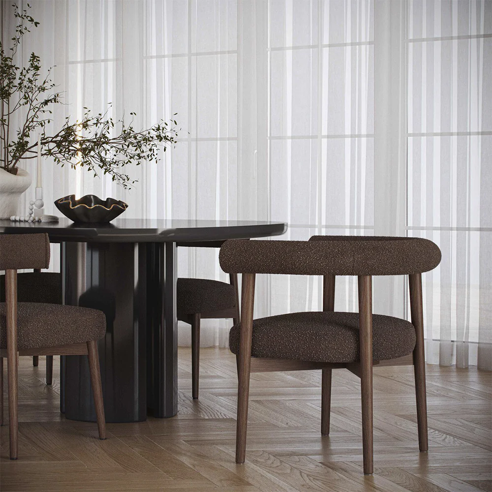 Bruna Dining Chair Brown - Image 2