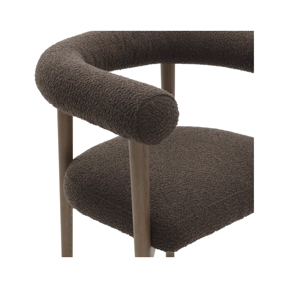 Bruna Dining Chair Brown - Image 5
