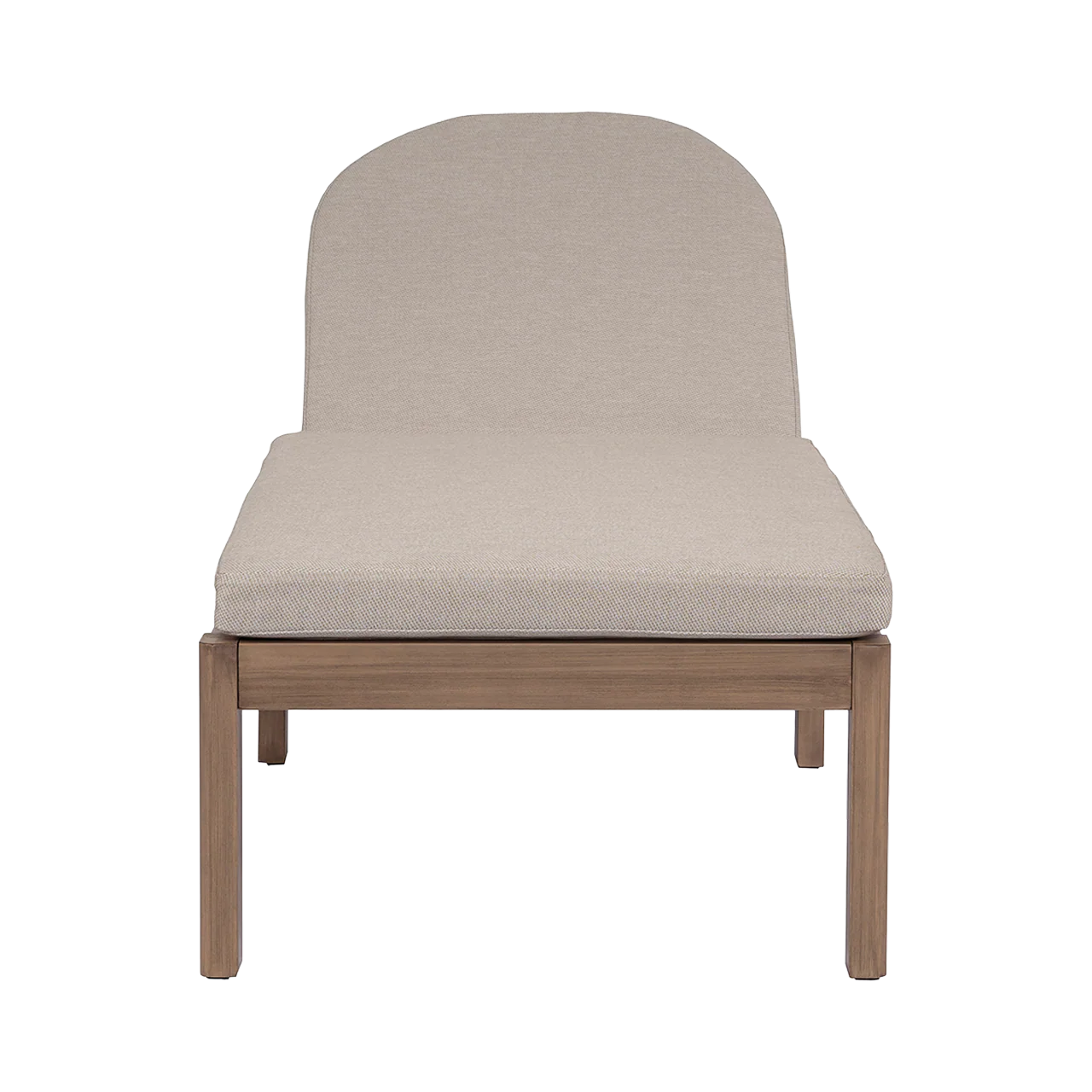 Capra Outdoor Deck Chair Beige - Image 5
