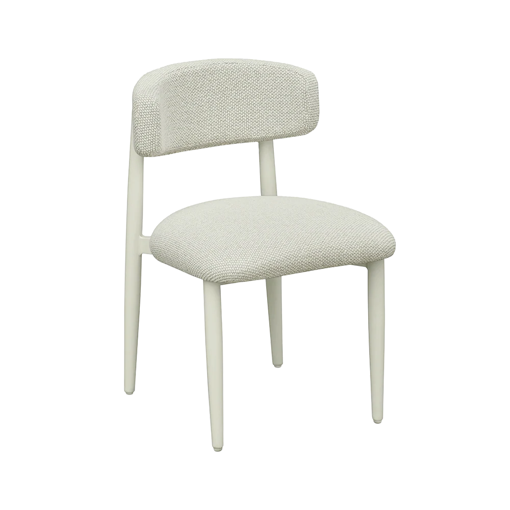 Dorine Outdoor Side Chair Cream - Image 2