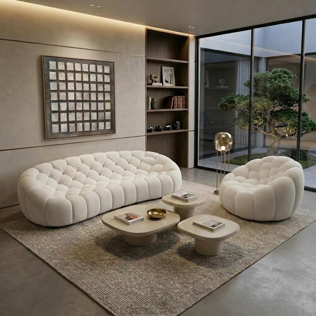 Eden Small Coffee Table Beige - Image 3