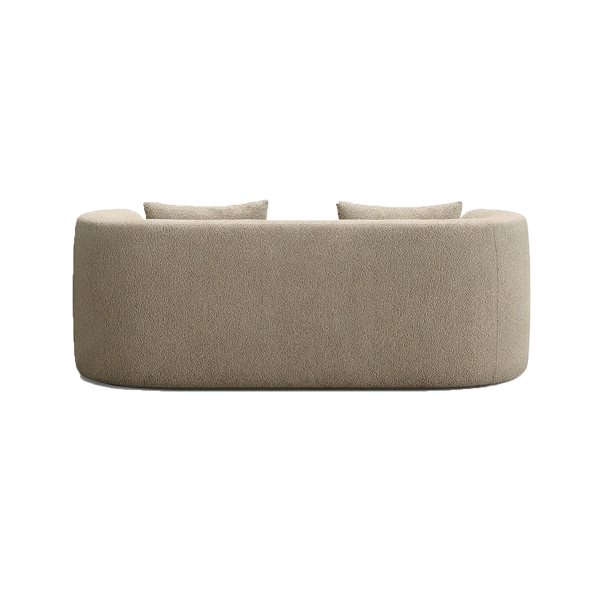 Elora 3 Seater Sofa Greige Boucle - Image 5