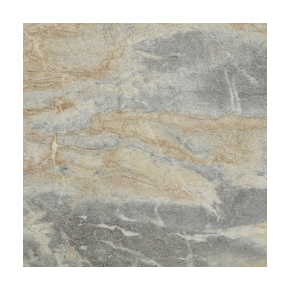 Elva Side Table Yellow & Gray Marble - Image 3