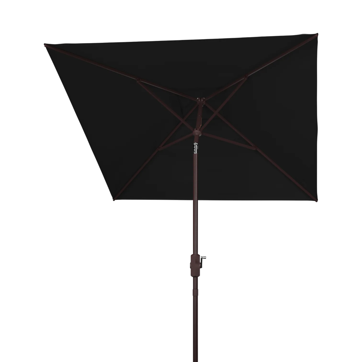 Eterna 7.5 ft Square Umbrella Black - Image 2