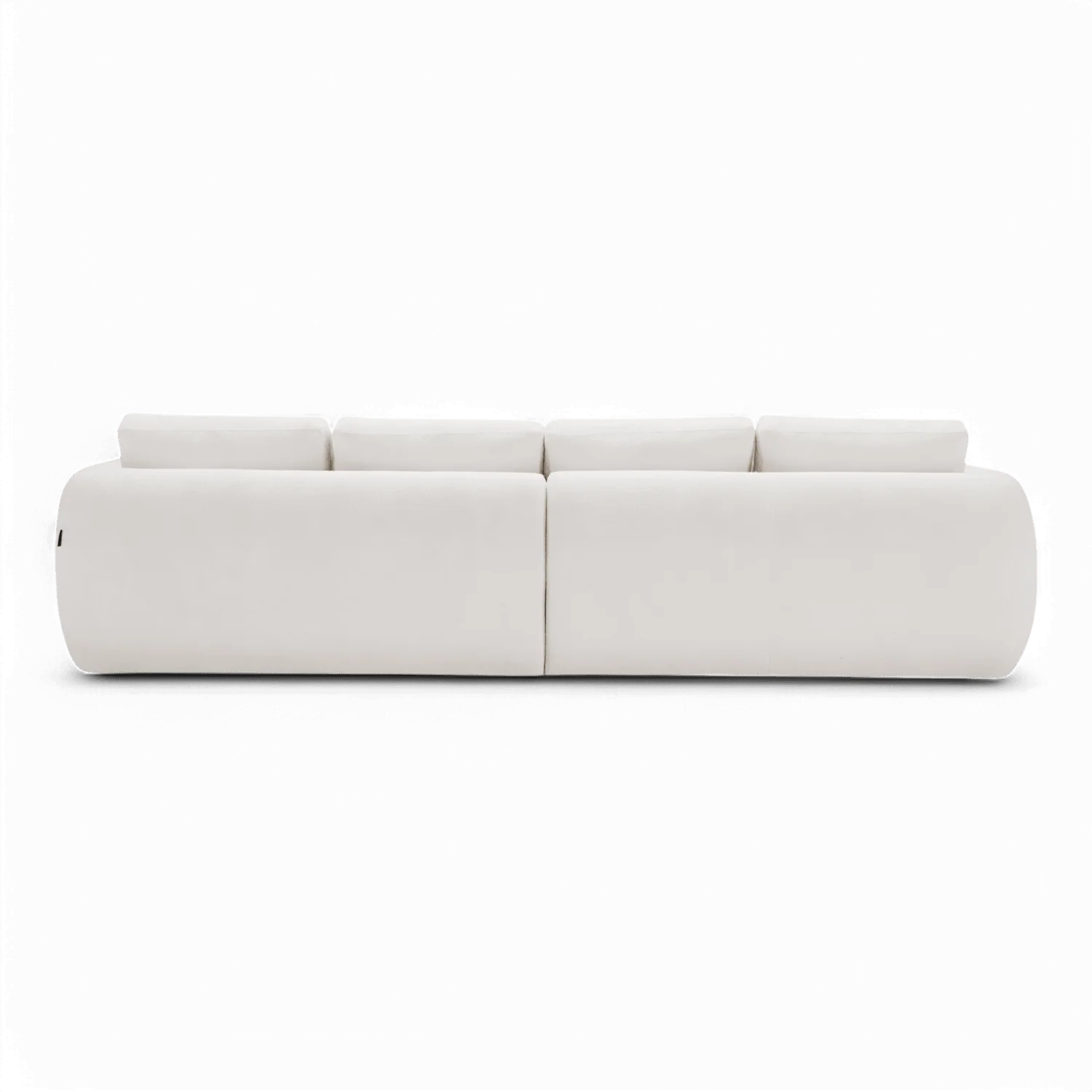 Gabriele 4 Seater Sofa White Boucle - Image 4