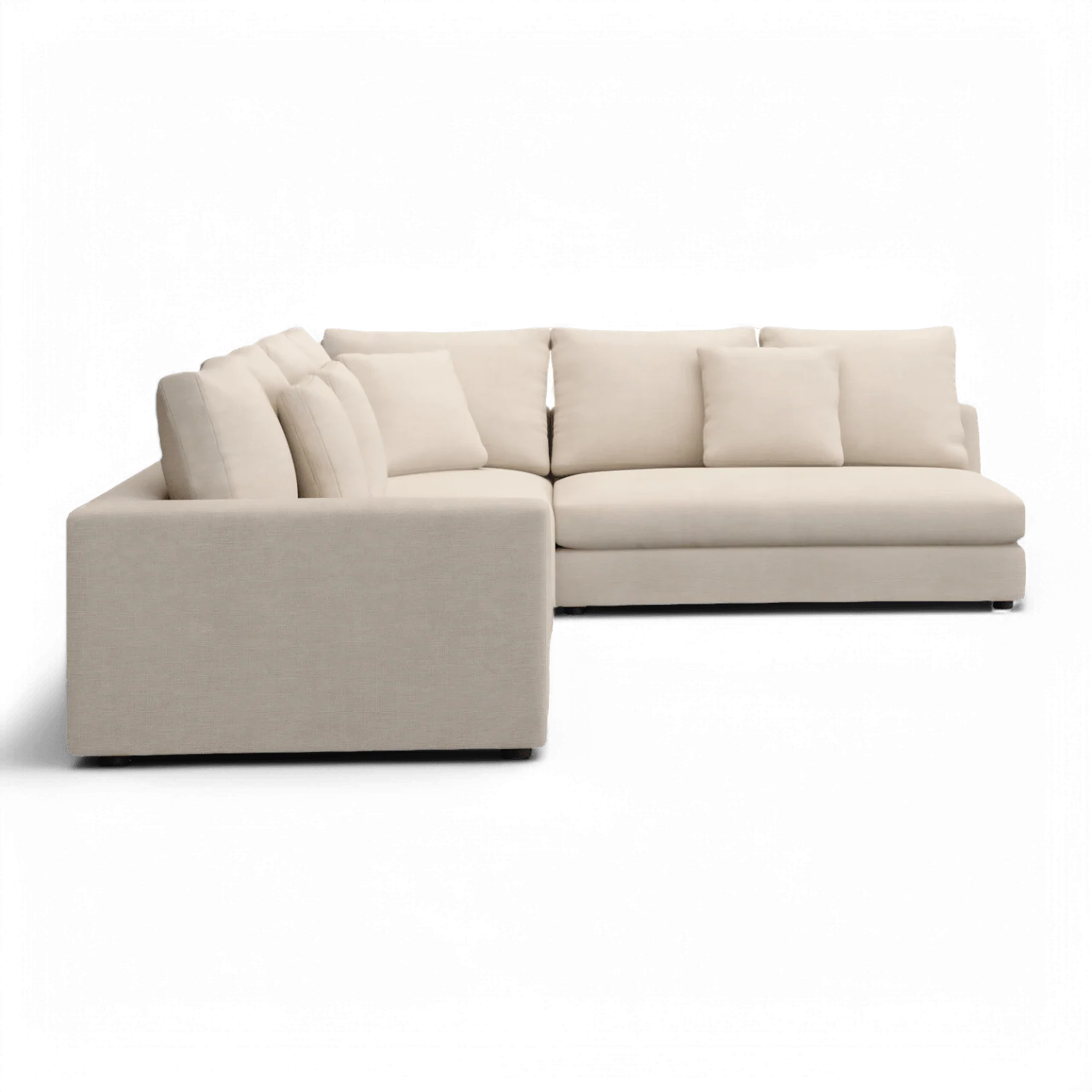 Gianni Sectional Sofa Cream - Image 4