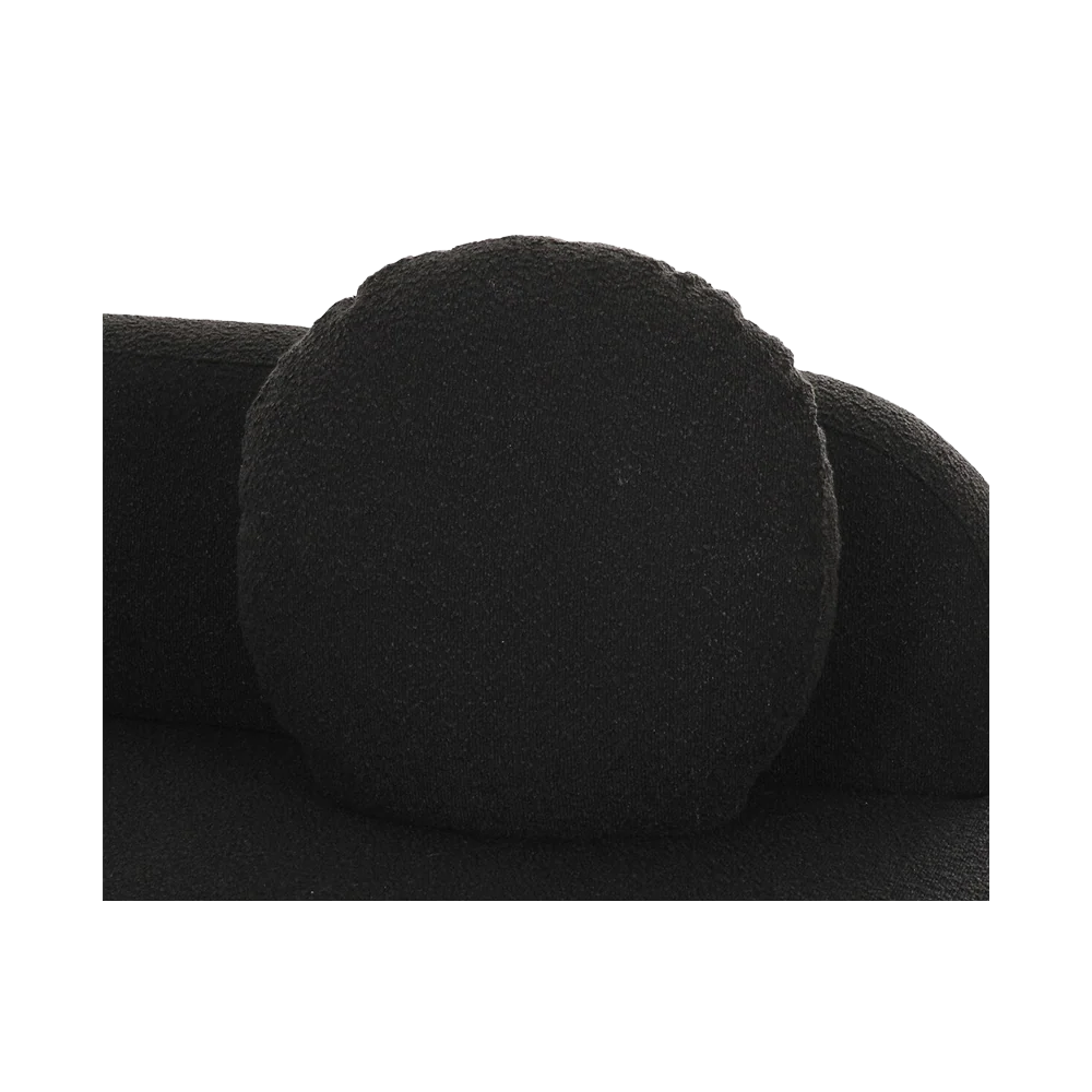 Horizon Sectional Sofa Black Boucle - Image 5
