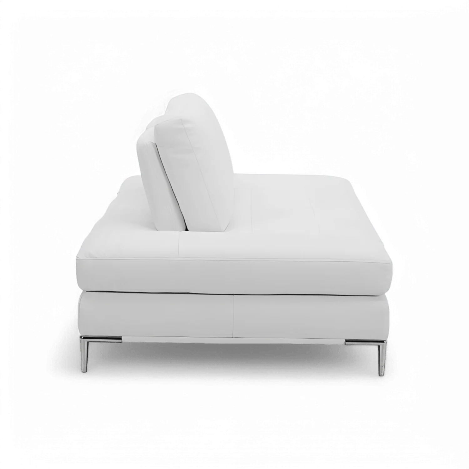 Livio 2 Seater Sofa White - Image 6