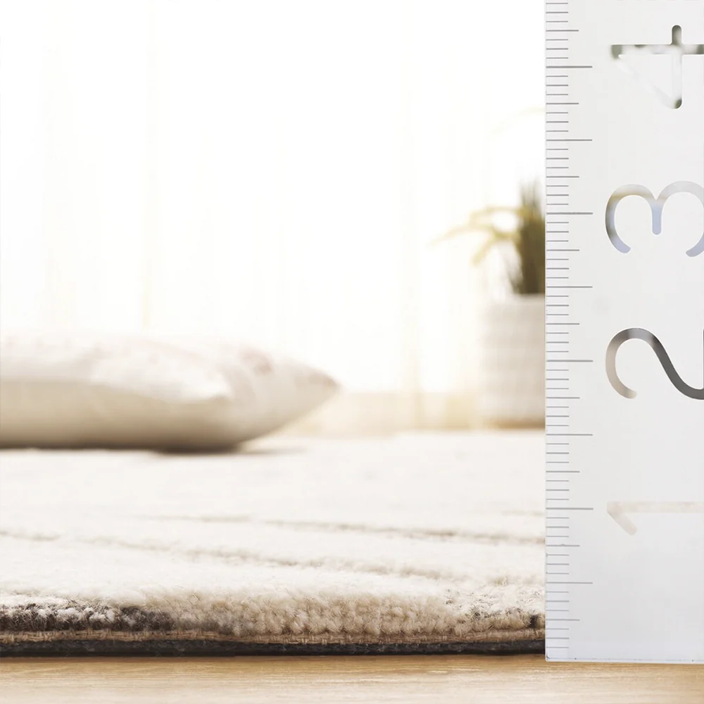 Loop Ivory & Brown Rug - Image 5