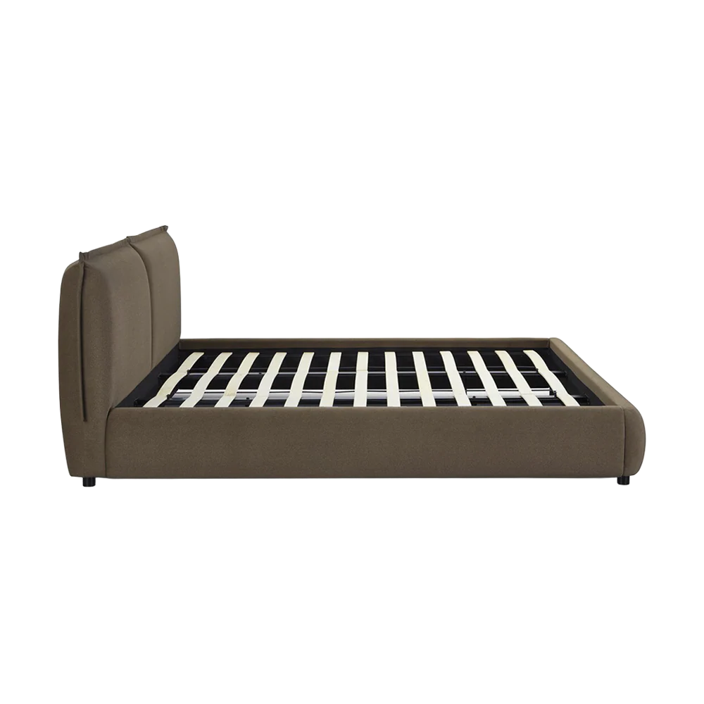 Mahogany Velvet King Bed - Image 5