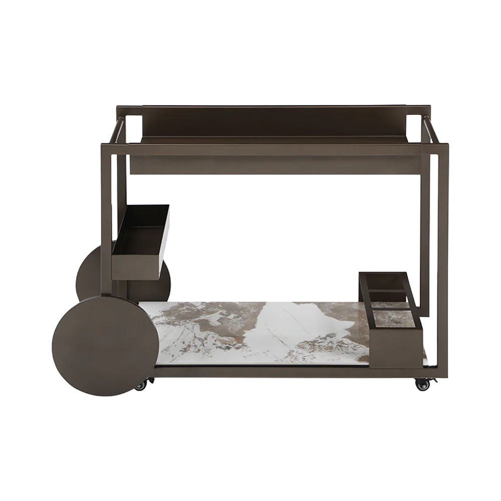 Marais Bar Cart Bronze - Image 5