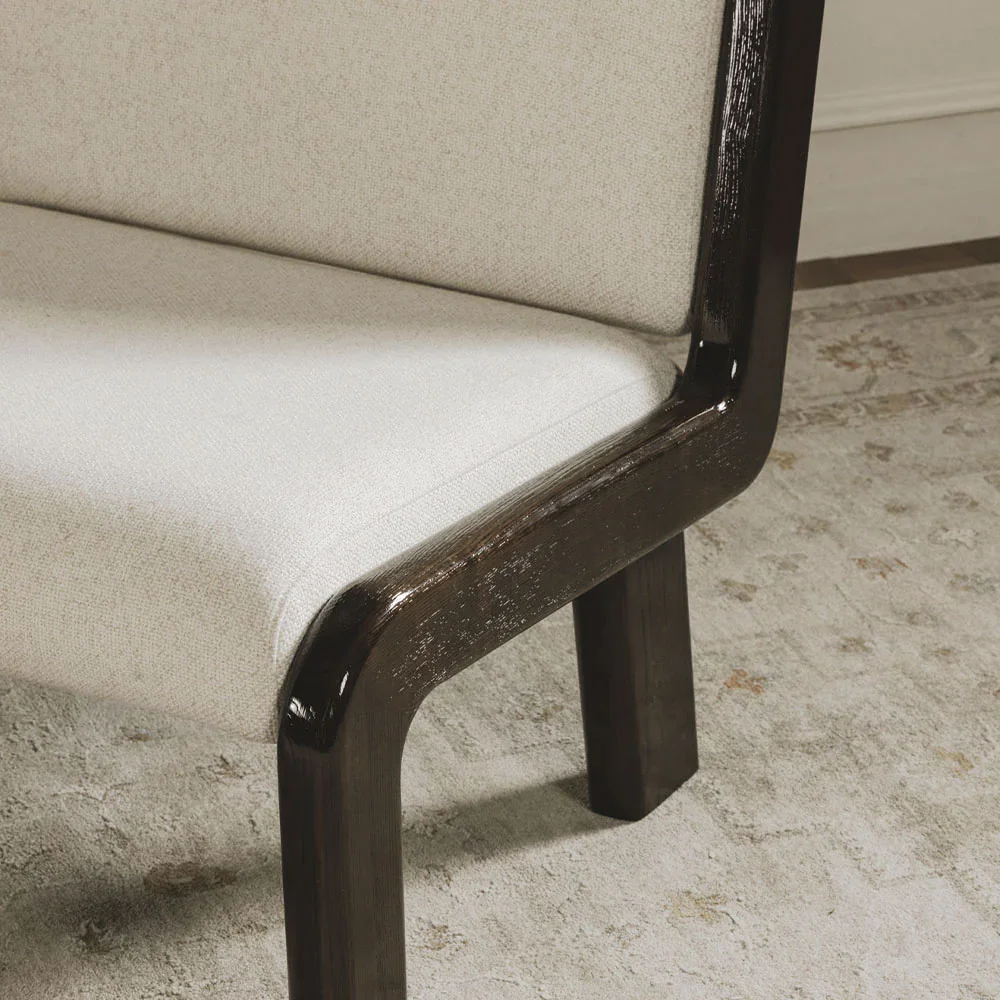 Milo Lounge Chair Ivory - Image 4
