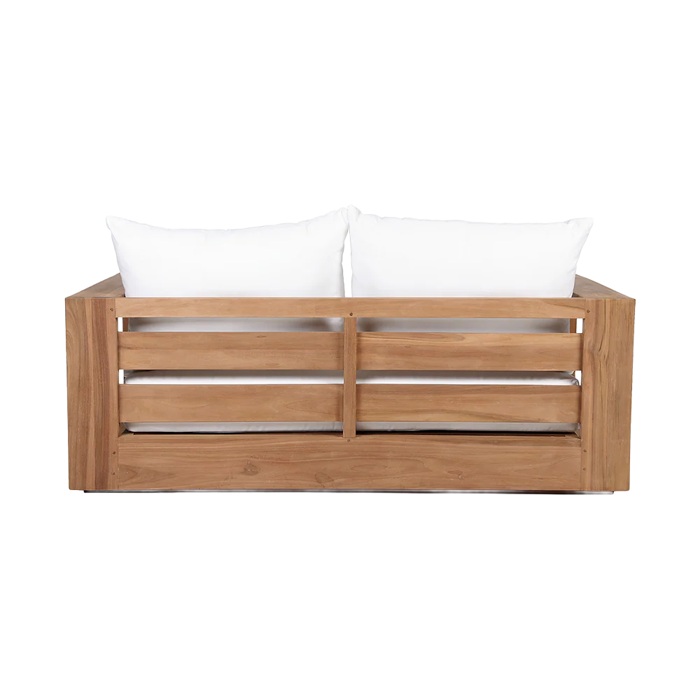 Neroli Outdoor 2 Seater Sofa White - Image 4