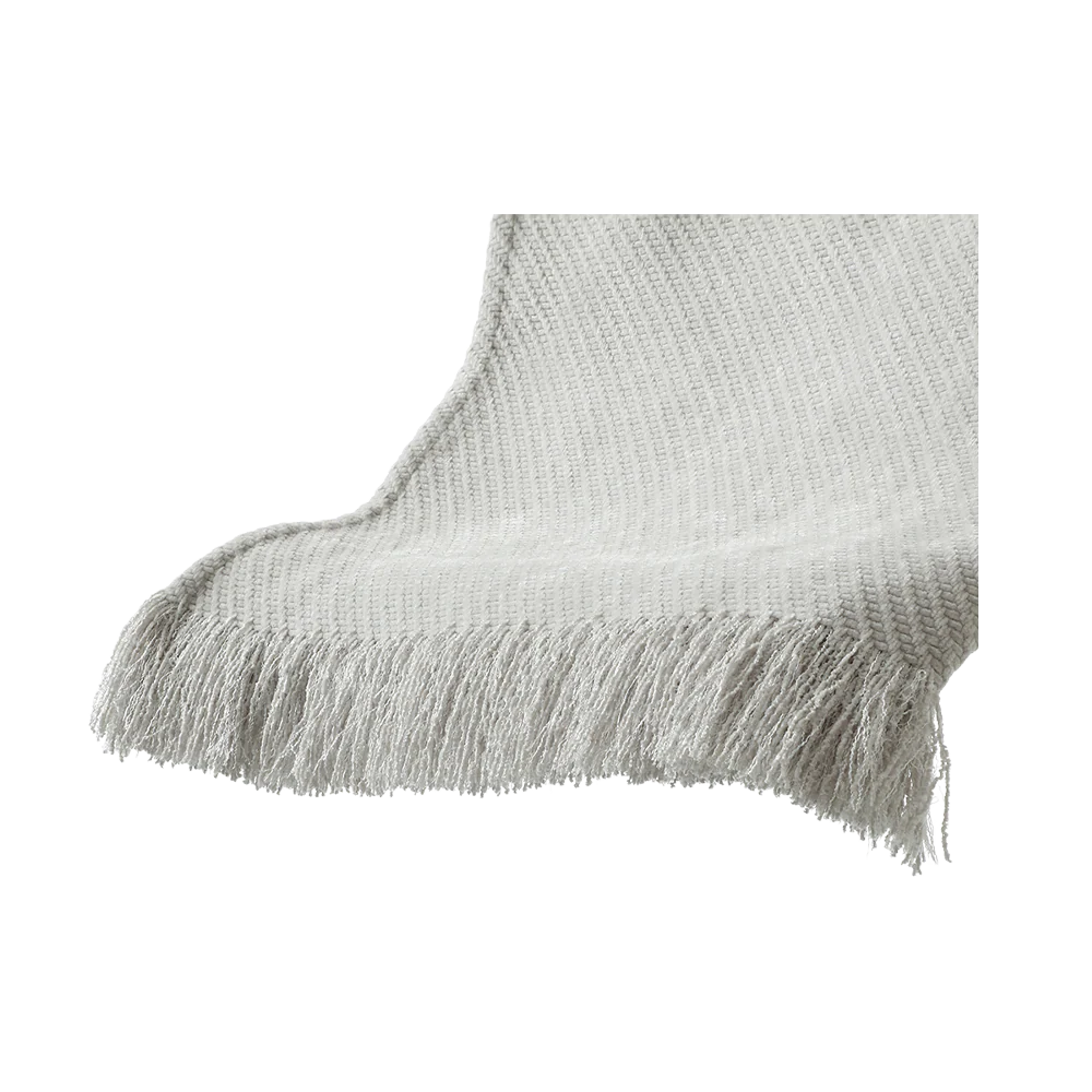 Nest Throw Light Gray - Image 4