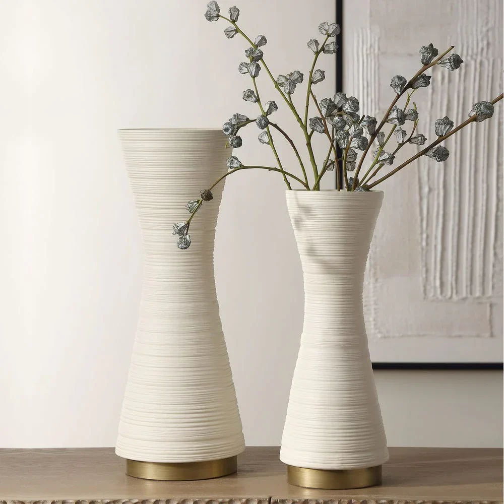 Ondra Vase Set White - Image 3