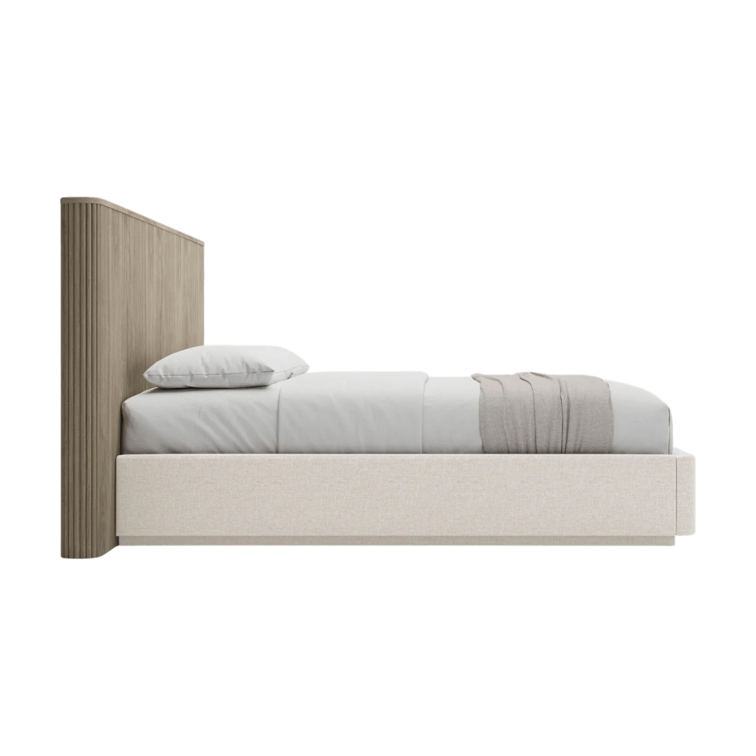 Oxford Bed Greige Oak - Image 4