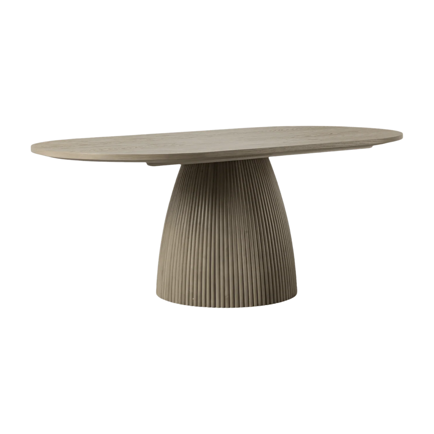Oxford Rectangular Dining Table Greige Oak - Image 3