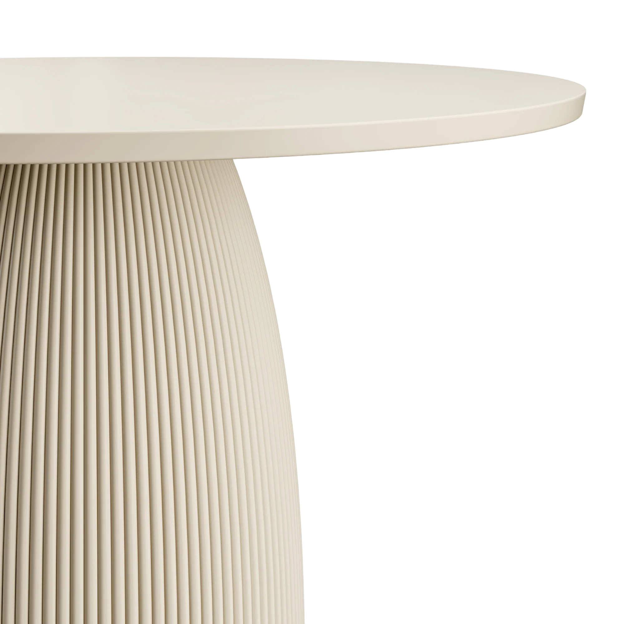 Oxford Round XS Dining Table Alabaster - Image 3