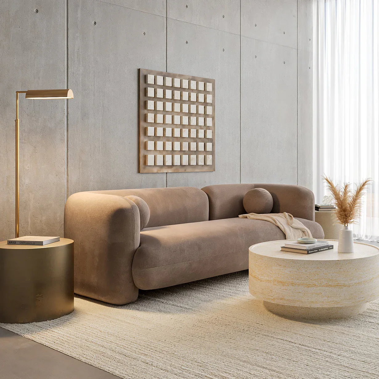 Pietra Coffee Table Travertine - Image 5