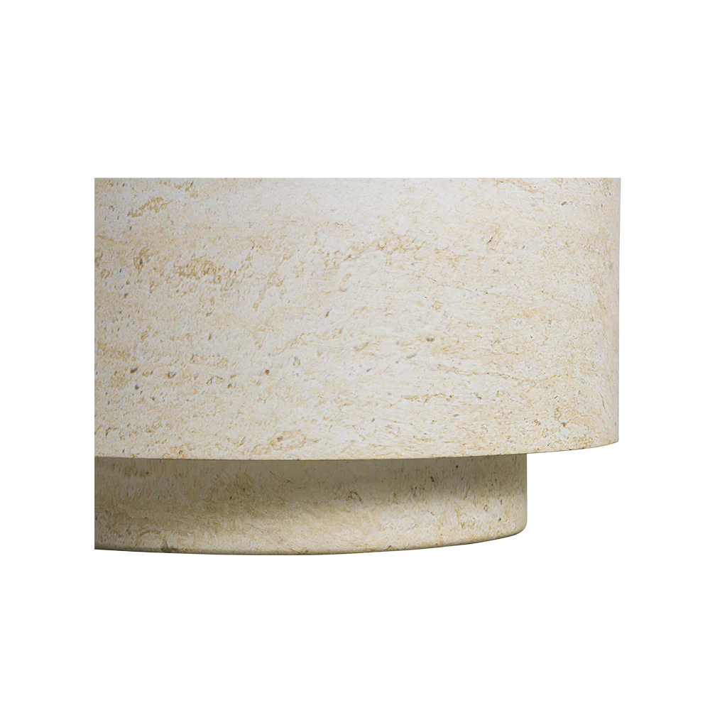 Pietra Side Table Travertine - Image 4
