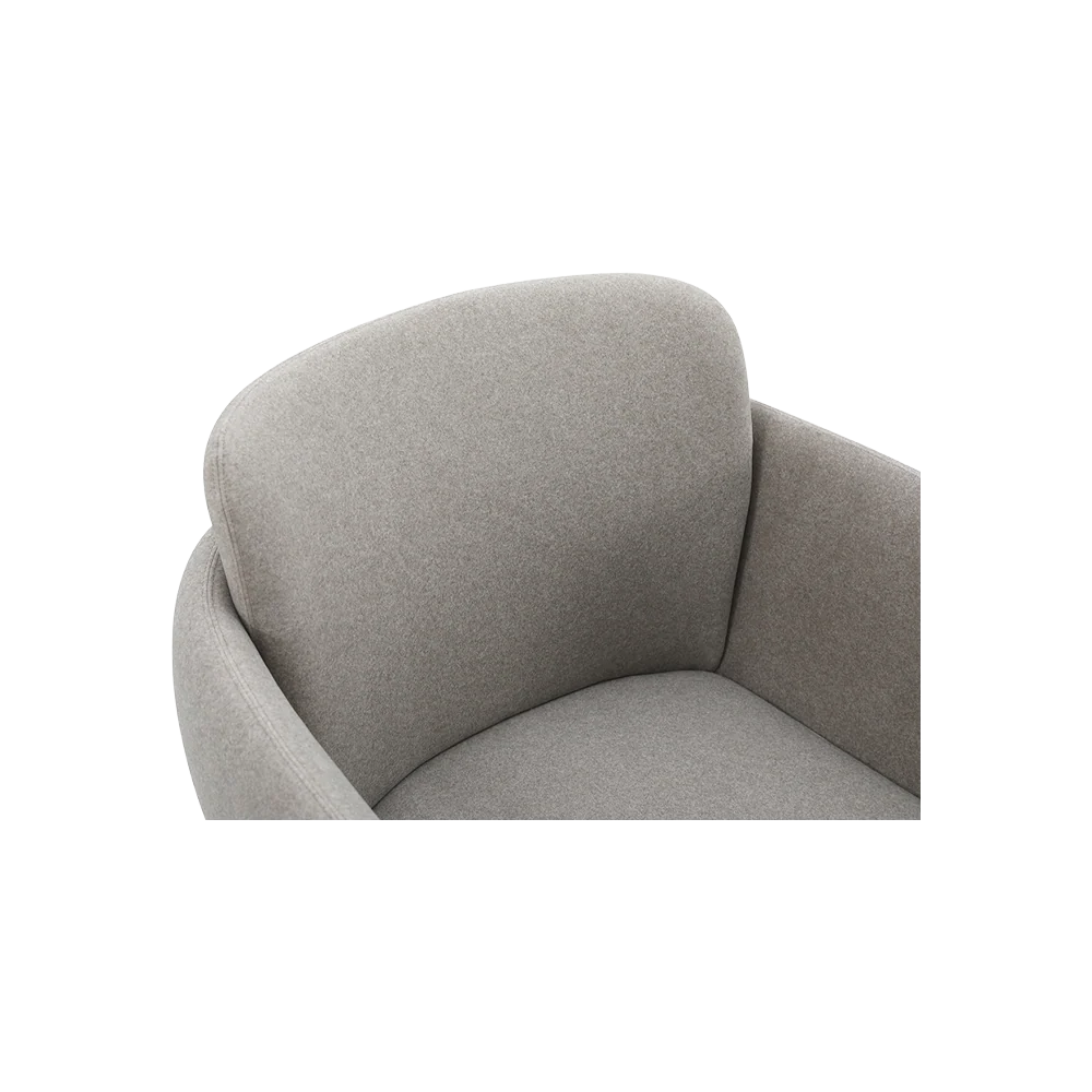 Rune Swivel Dining Chair Mocha - Image 6