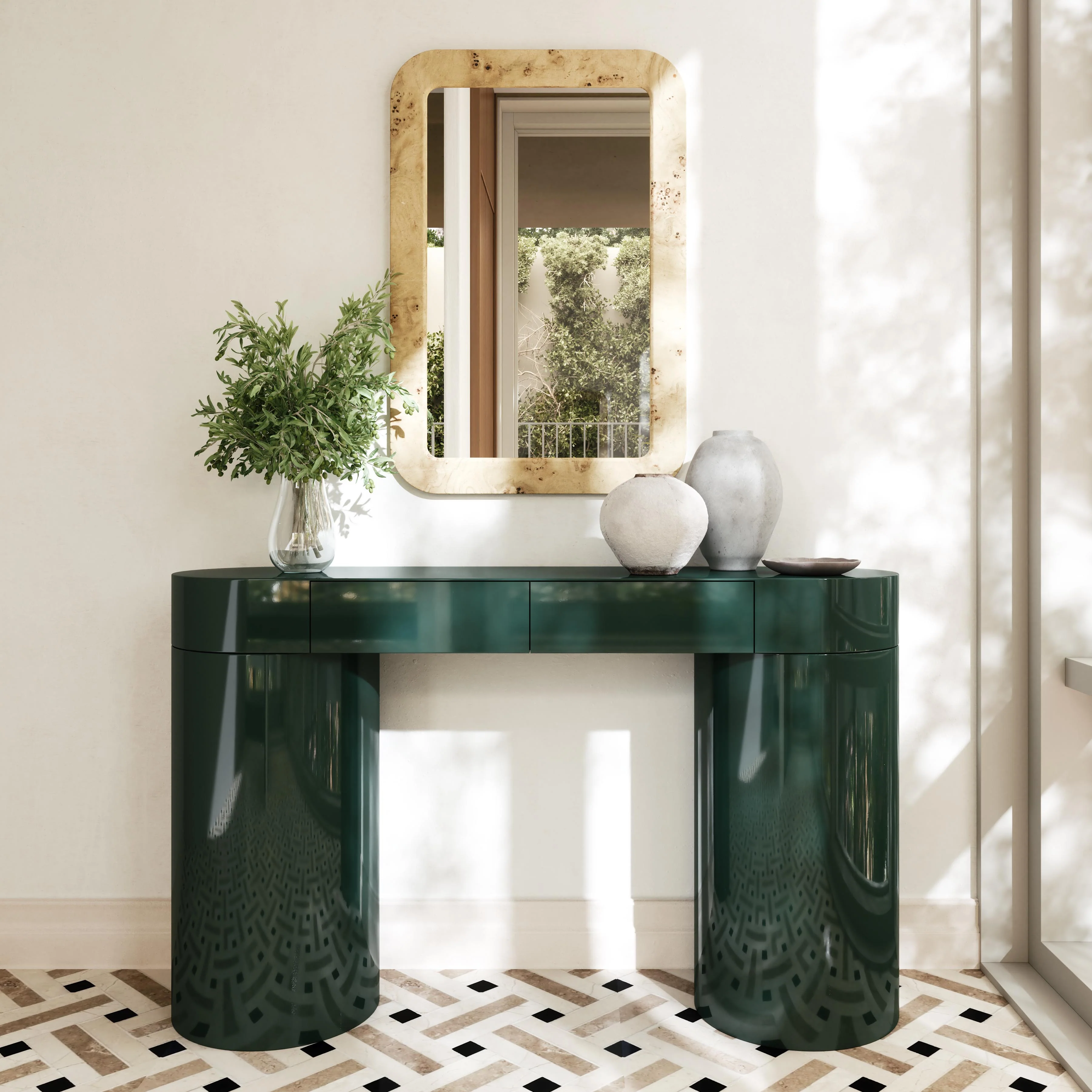 Serpentine Console Table - Image 2