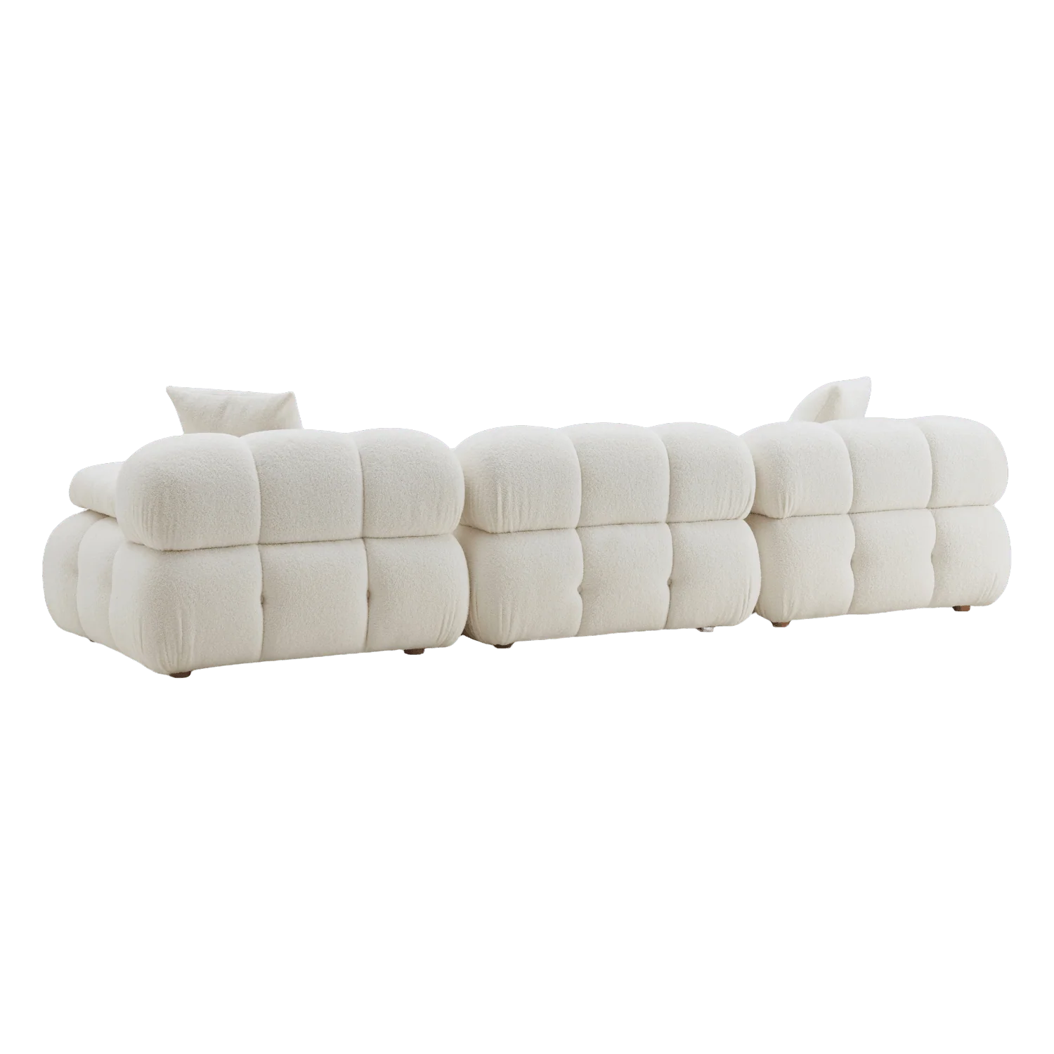 Solace Off White 4-piece Modular Sectional - Image 4