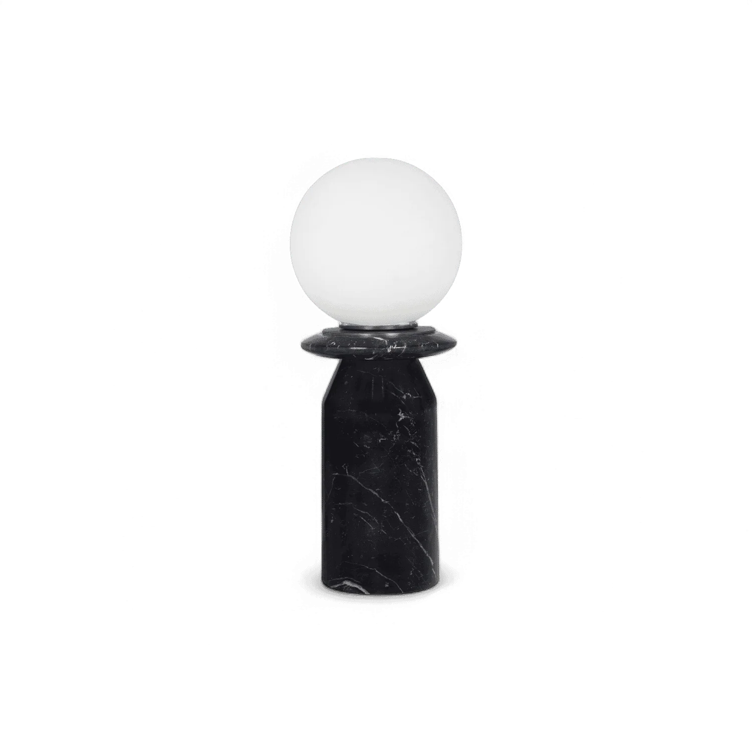 Solstice Onyx Black Marble Lamp - Image 3