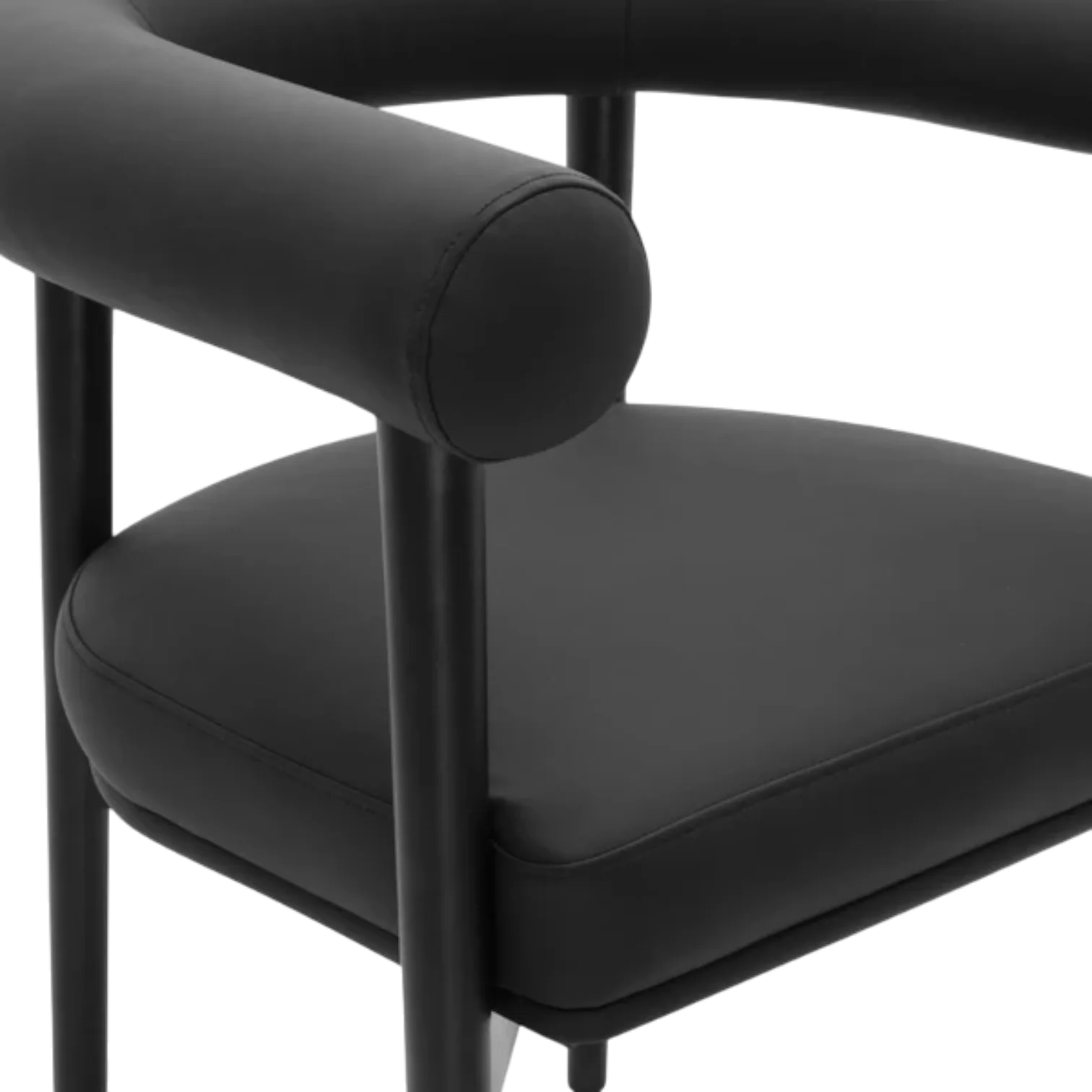 Sorrento Black Dining Chair - Image 5