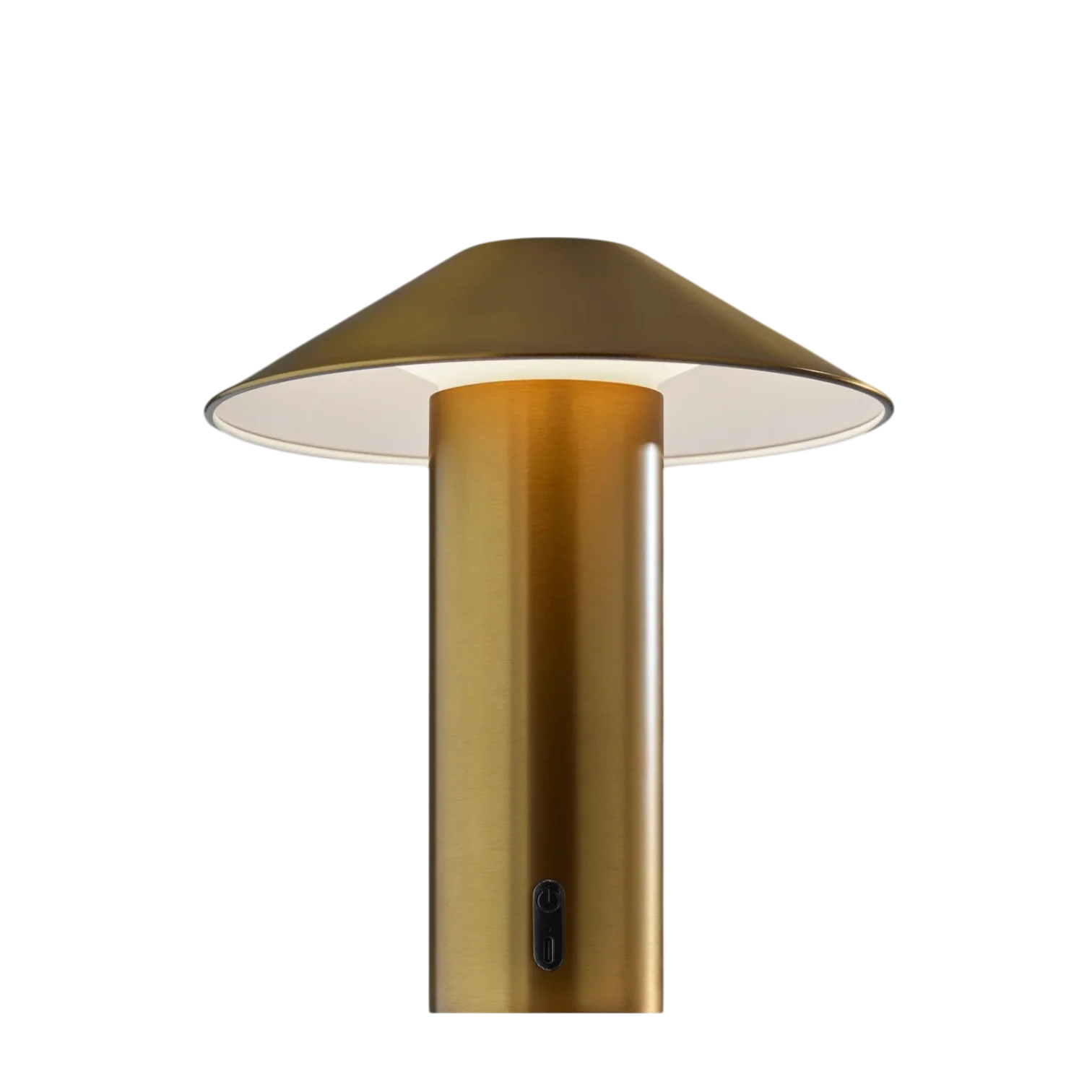 Tiller Brass Cordless Table Lamp - Image 3