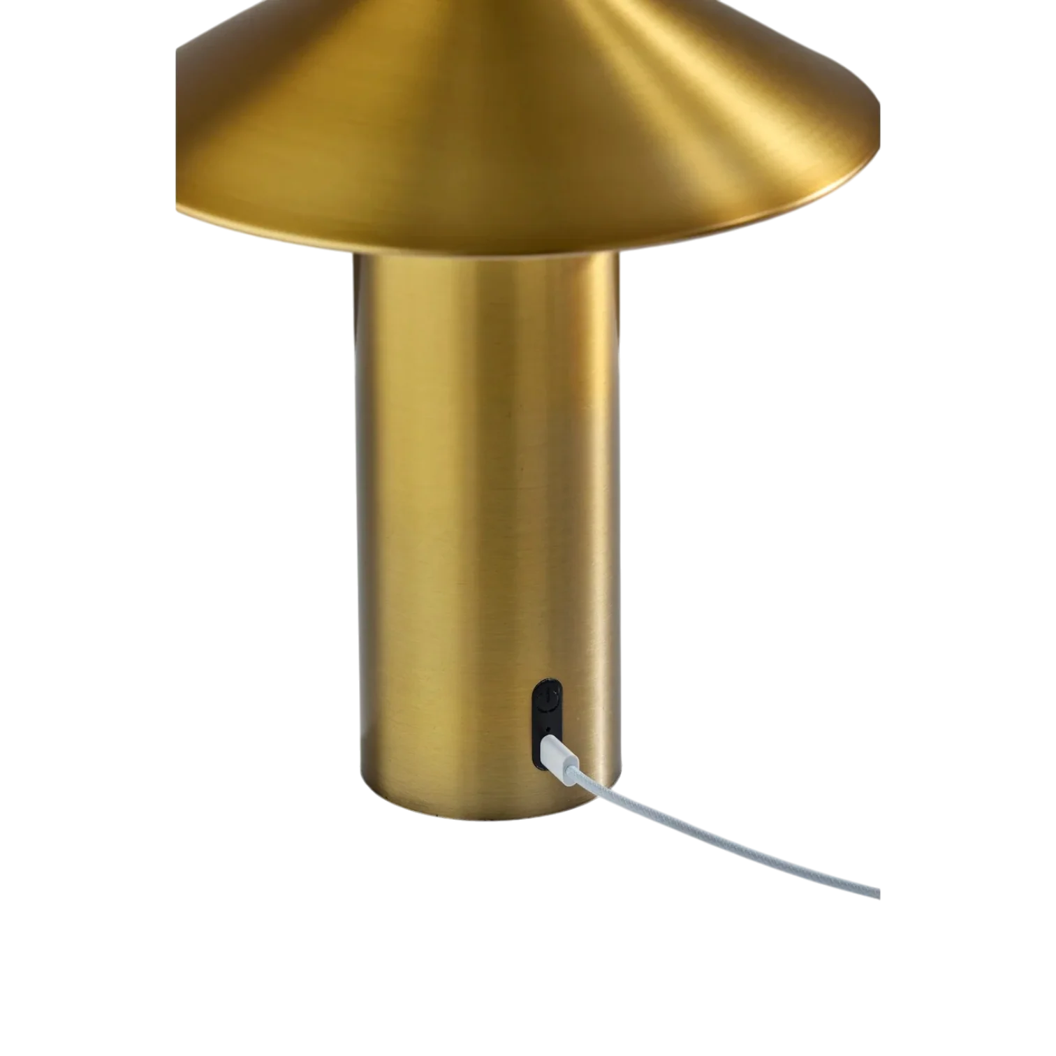 Tiller Brass Cordless Table Lamp - Image 4