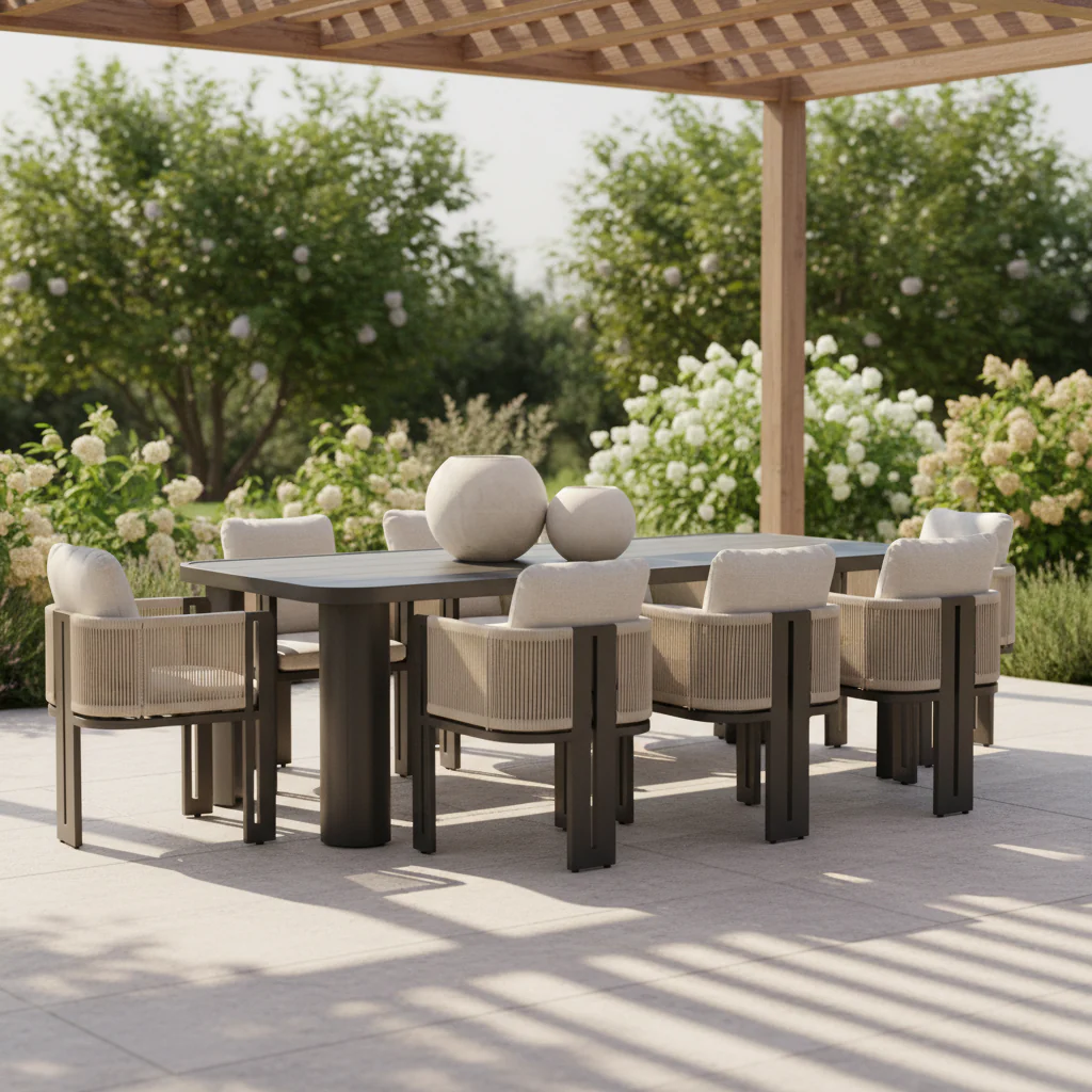 Vita Outdoor Dining Table - Image 2