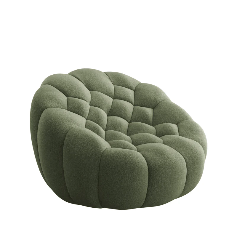 Warby Lounge Chair Green - Image 3