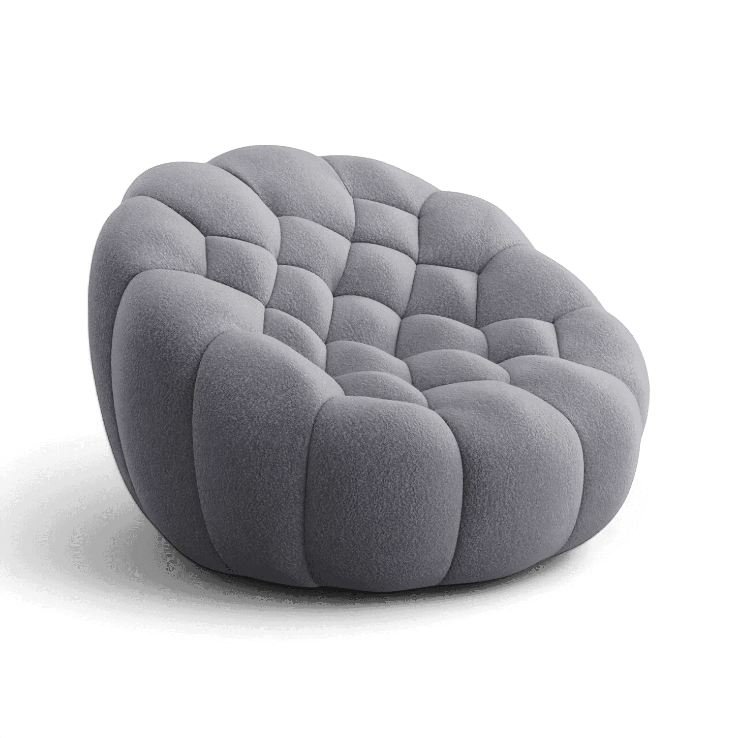 Warby Lounge Chair Grey - Image 3