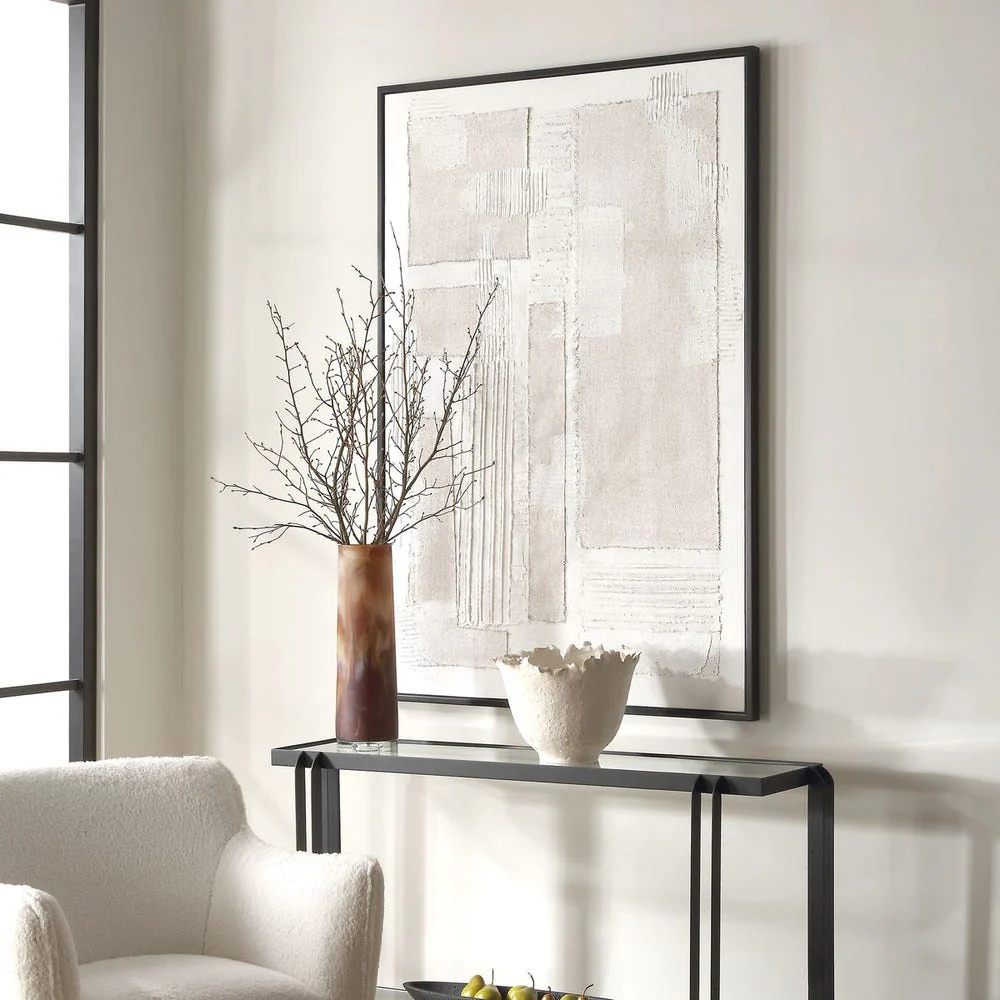 White Echo Wall Art 42" x 62" - Image 4