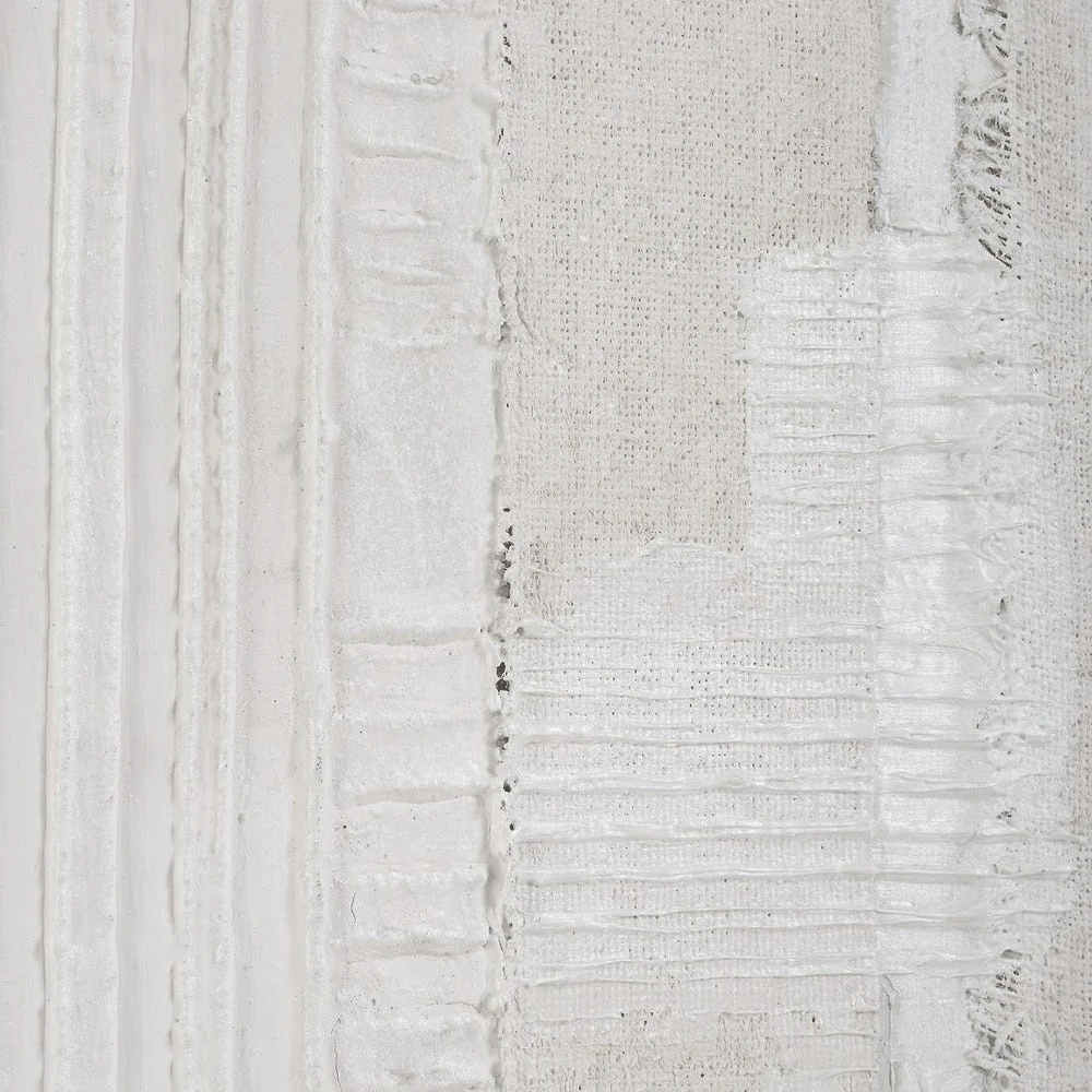 White Echo Wall Art 42" x 62" - Image 6